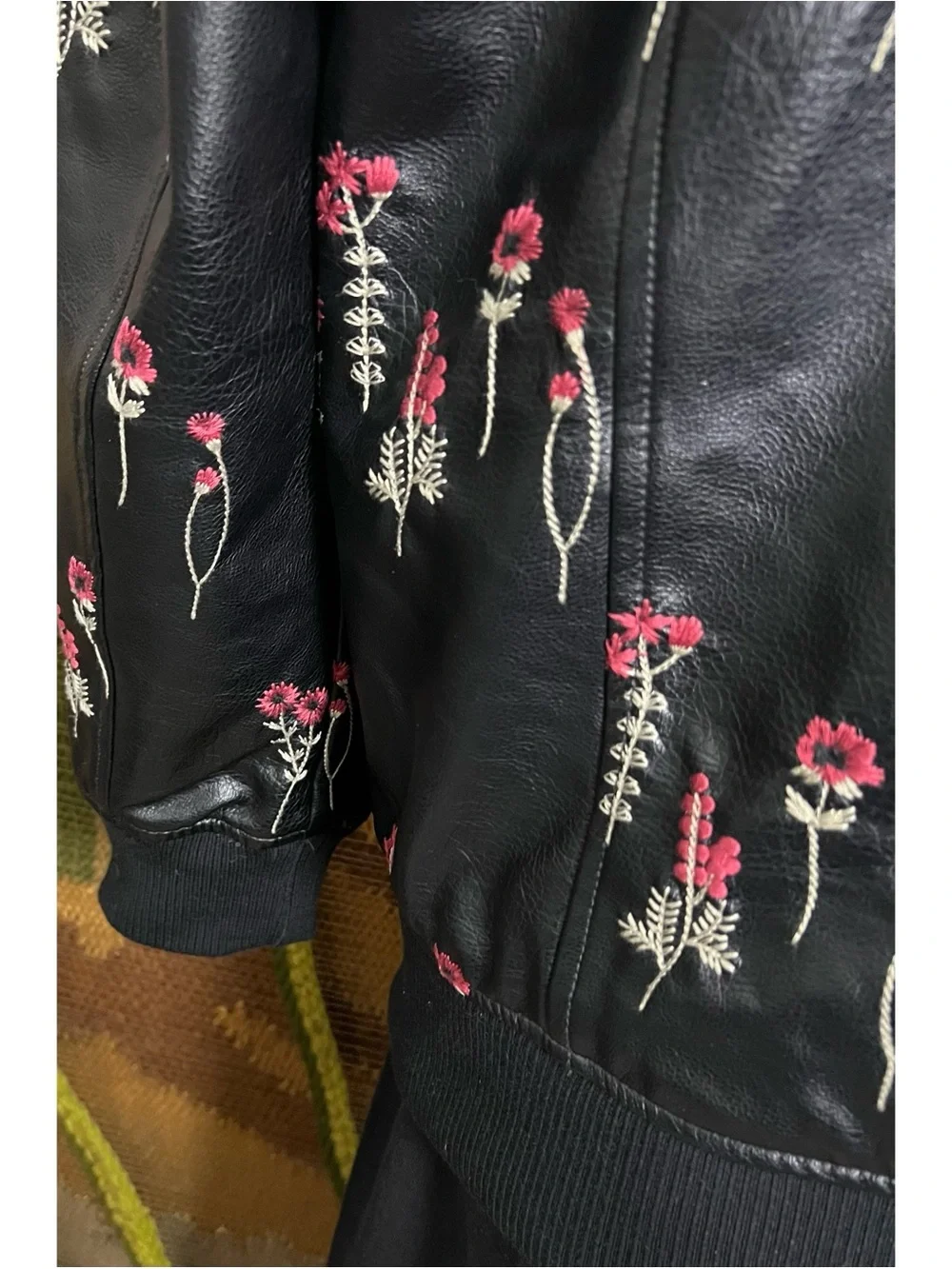 Anthropologie Embroidered Jacket S